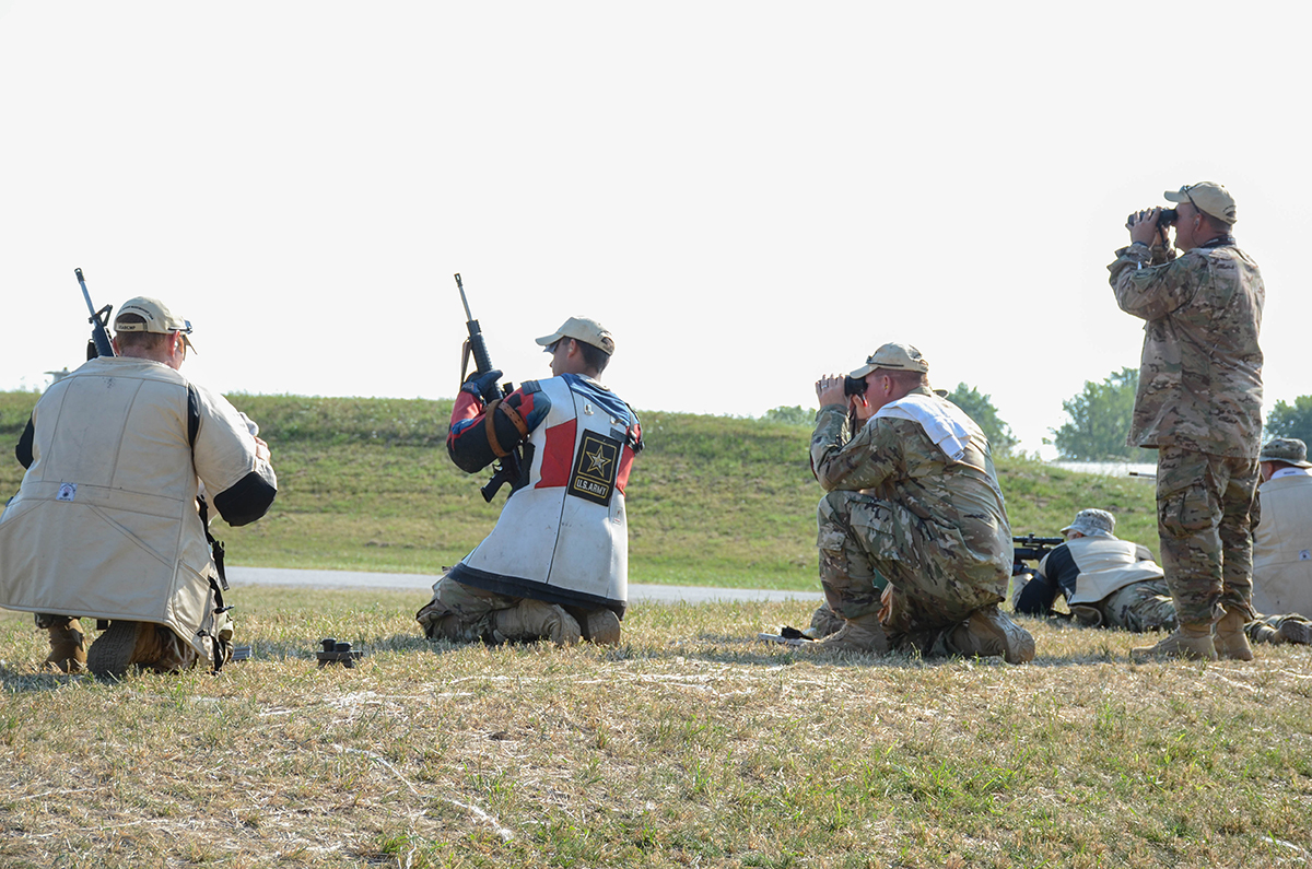 Along with a National Trophy Team win, Army Reserve Anderson landed in second place in the National Trophy Infantry Match.