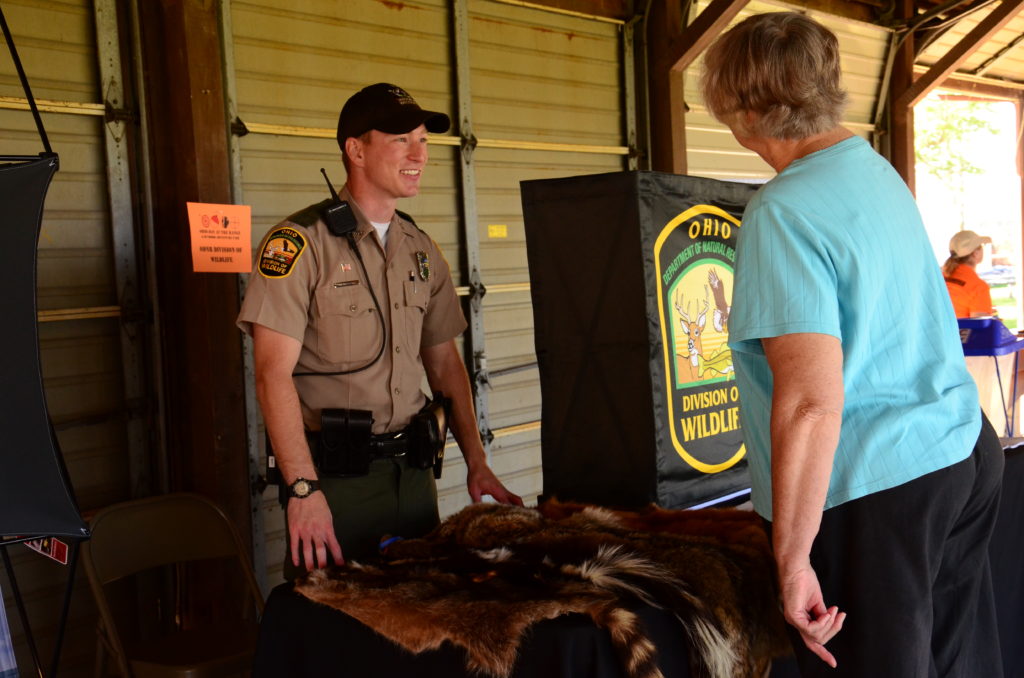 Many other entities other than the CMP were present at the event, including the Ohio Department of Natural Resources, which spoke of the outdoors and opportunities for hunting and fishing licenses for the disabled. 
