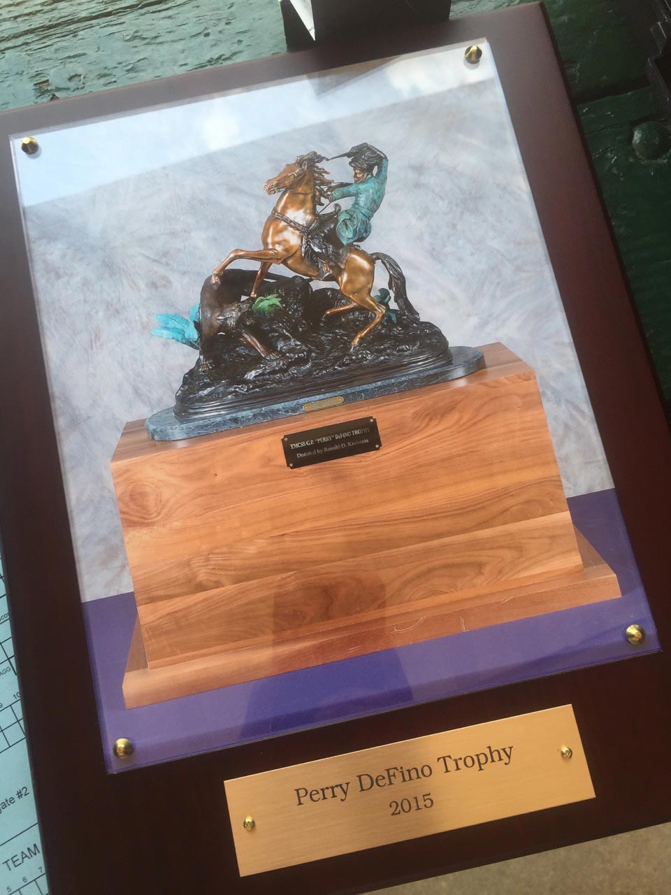 Sam’s G.P. Perry DeFino Trophy – Since 1984, the Junior Pistol Trophy has been presented to the high individual junior shooter in the National Trophy Individual Pistol Match.