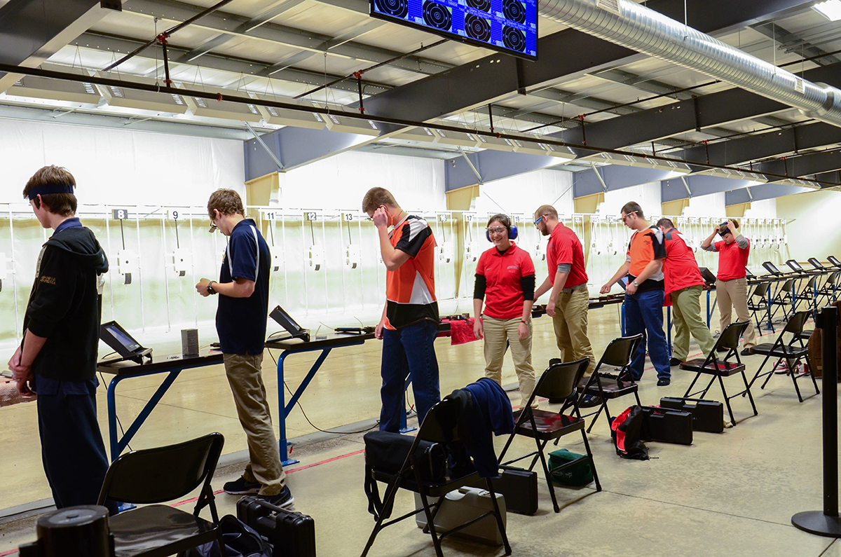 Though afraid of the sport at first, Irina (fourth from left) quickly found the fun in it. 