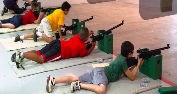 Guests of all ages and skill levels are welcome to the facility to enjoy all of the offerings within. Personal training with experienced firearms coaches is also available for young and new shooters to the sport. 