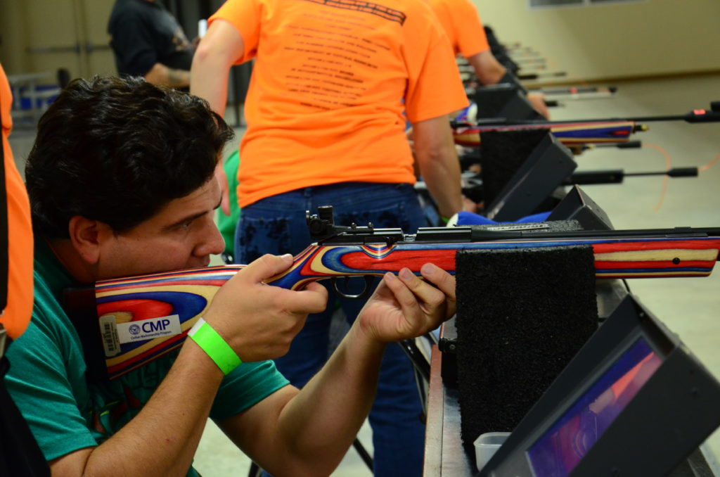 One of the many activities during the Ohio Day at the Range included target shooting within the Gary Anderson CMP Competition Center. The facility houses 80 electronic, state-of-the-art targets that allow instant feedback of shot scores – making it fun for both shooters and spectators. The range is open to the public every Tuesday and Thursday evening.