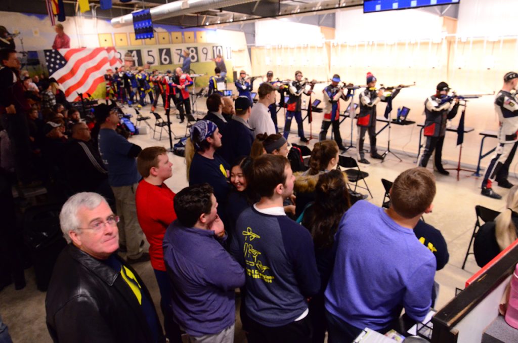 The event allows both junior and adult competitors to take the firing line together during the match and the exciting Super Final. 