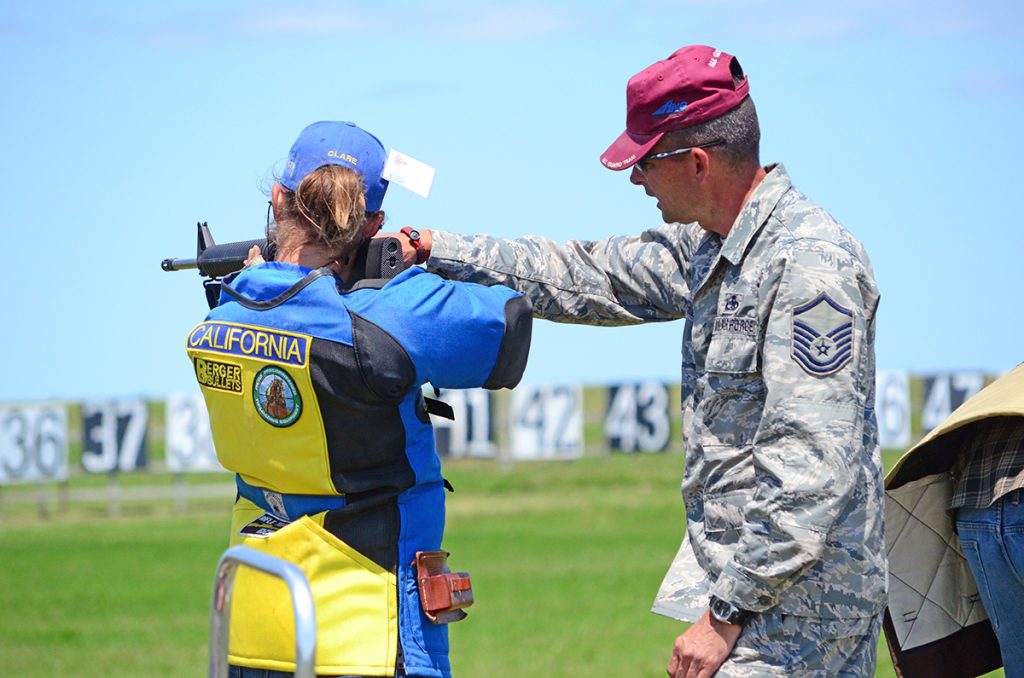 One of the clinics offered during the National Matches are the Small Arms Firing Schools. These schools introduce new shooters to pistol and rifle shooting and also offer experienced marksman advanced training. Both pistol and rifle schools include firing practice with experienced coaches and participating in an EIC match.