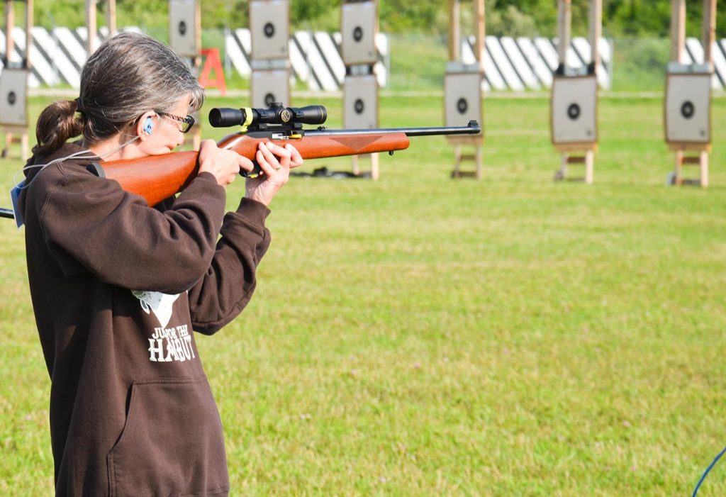 The CMP's Rimfire Sporter course of Fire is 60-shots fired at a distance of 50 and 25 yards. It is a great competition for beginners but also challenging for seasoned shooters.