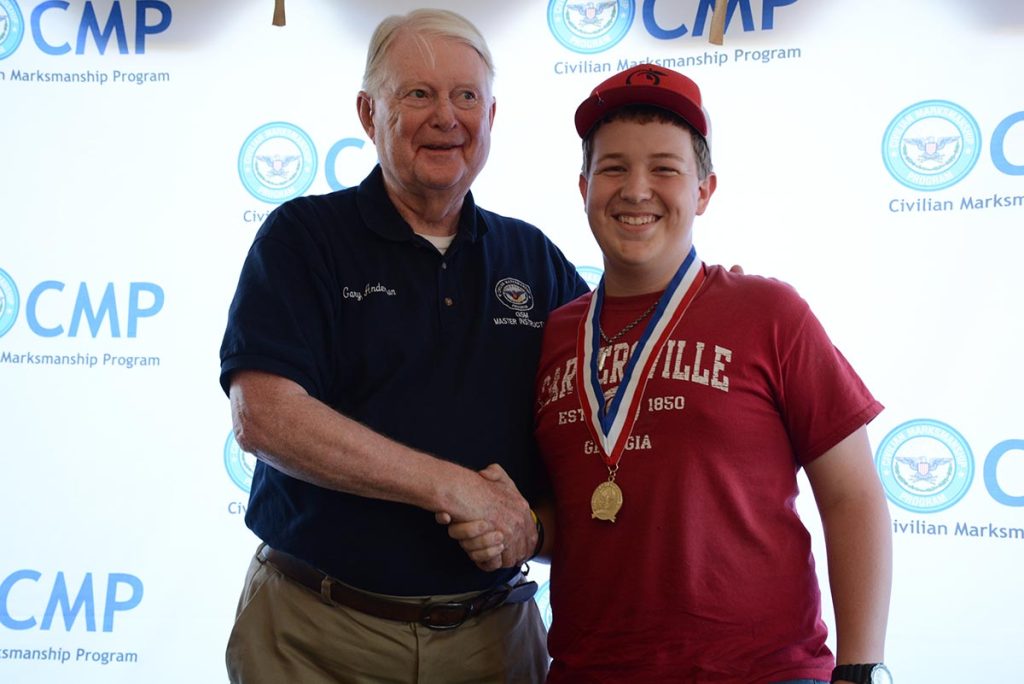 Samuel Payne became the first competitor to ever fire a perfect score in the Rimfire Sporter Match.