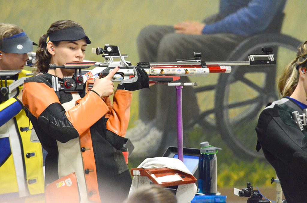 With a trip to the ISSF World Cup in Rio in April, Scherer had the chance to fire upon the range she’ll be competing on at the Olympics in August.