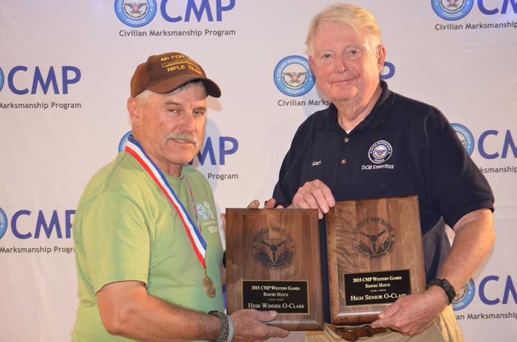 Jeffrey Schneider was the overall winner and the High Senior in the O-Class during the Rimfire Sporter Match. He was also the overall winner and High Senior in the Modern Military Match.