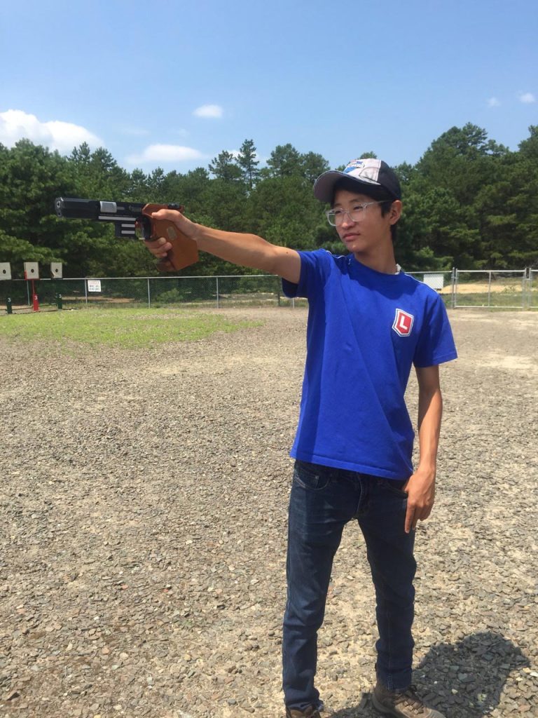 Talented Junior Marksman Firearm Challenges with Family Support Civilian