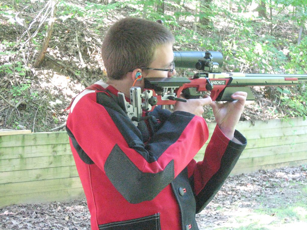 During his marksmanship career, Nathan competed on sporter air rifle, precision air rifle and smallbore rifle teams to build his skills.
