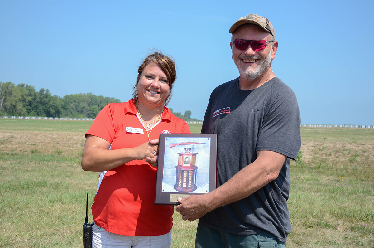 Shooting a new National Match record for the National John C. Garand Match was Daniel Summersett, 58, of Fremont, Ohio.