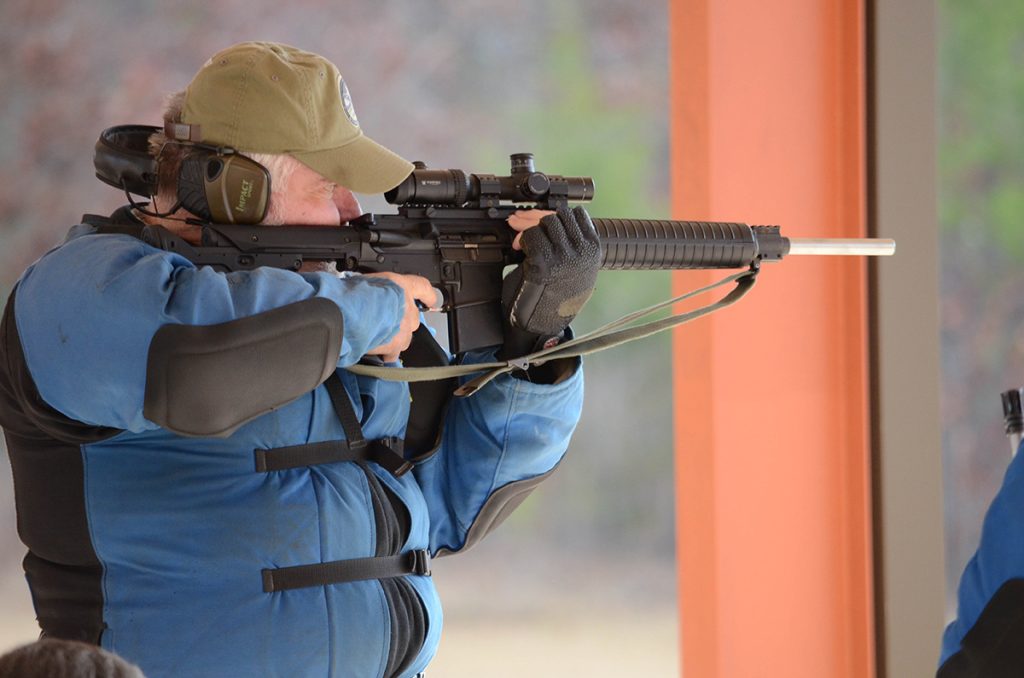  The matches at Talladega give Bill the chance to fire on CMP’s electronic targets.