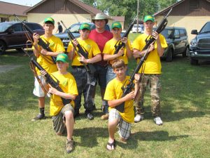 Left to right:  Back row: Andrew Ross, Sam Cavender, Anthony Kissik, Nathan Dvornick, Theron Hawkins Front Row: Matthew Ross, Dawson Kissik 