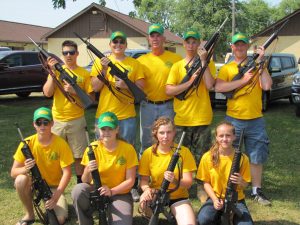 Left to right:  Back row: Dominic Thome, Robert Allison, Mike Darnell, Tyler Imel, John Reinboldt Front row: Ben Sawyer, Jessica Kelly, Anne Slota, Cammie Roberge 