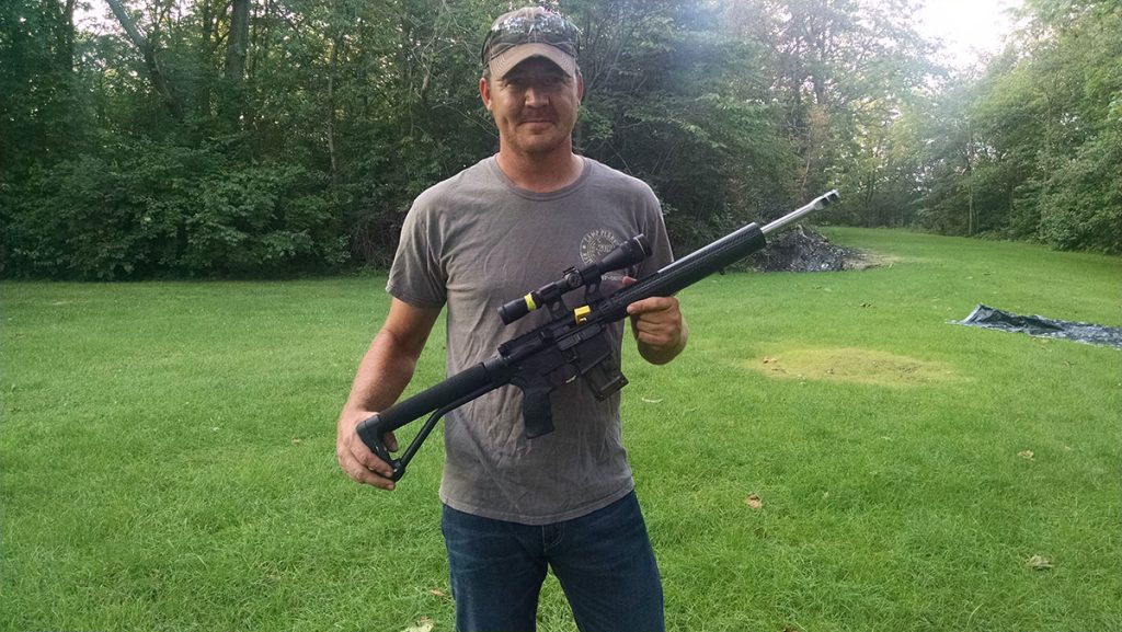 Ted James of Woodville, OH, was the overall winner of the Tactical Class during the Rimfire Sporter Match – having never before fired in the class for competition. He also set a new National Record with his score.