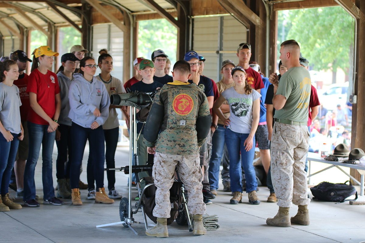 The CMP-USMC Junior Highpower Clinic combines real Marine Corps Rifle Team classroom instruction with live fire range practice.