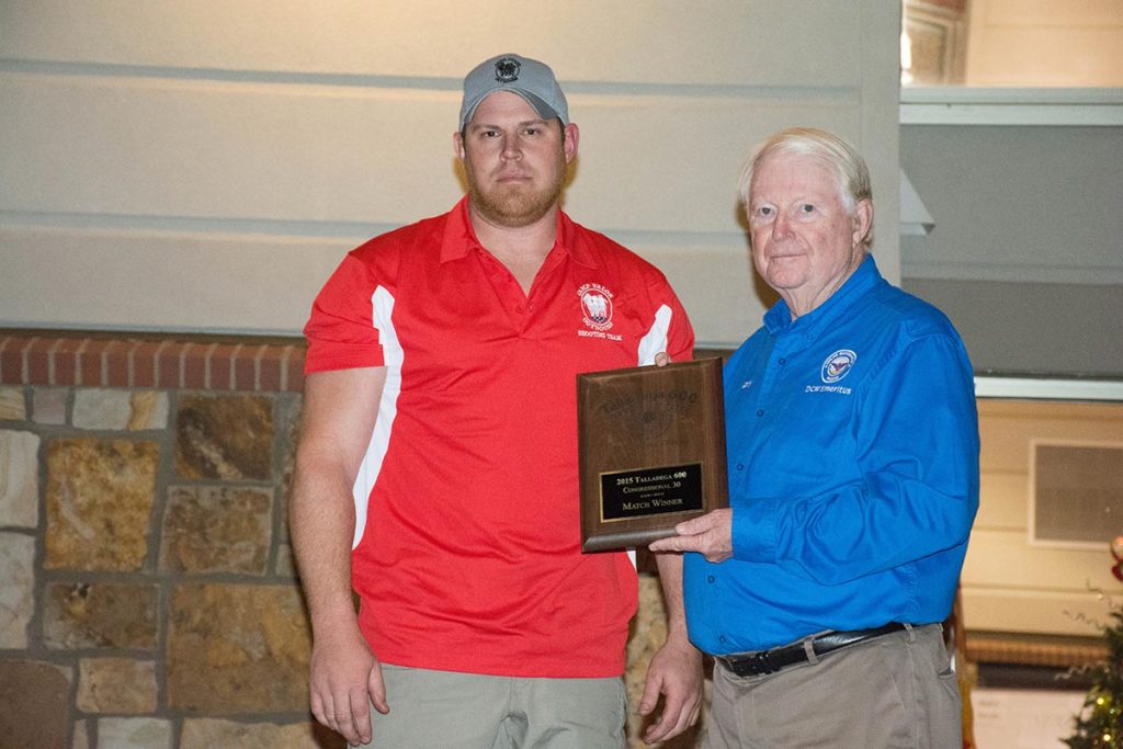 Aaron Wintterle was the first winner of the Congressional 30 Match, which echoes the prestigious President’s 100 Match fired at the National Matches at Camp Perry.V