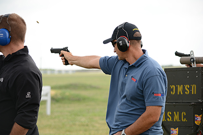 Over 480 competitors fired in this year's President's Pistol Match - one of the most prestigious events during the National Pistol Matches.