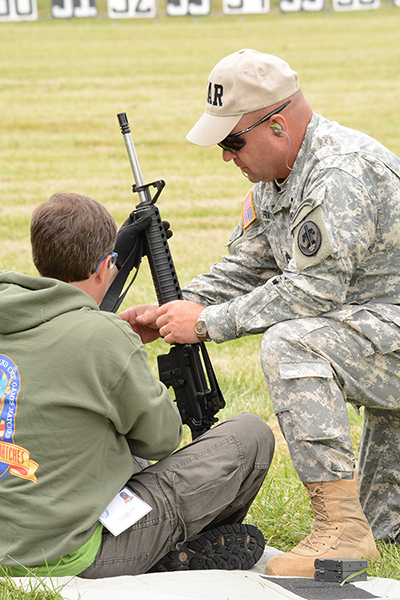 Instructors led with hands-on coaching on the firing line.