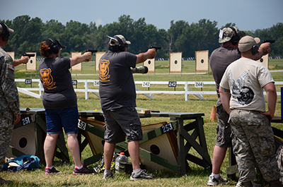 Members of the Army, Air Force, Marine, Navy and other military shooting teams serve as lead instructors during the course.