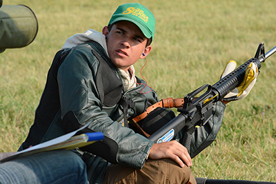 Participants in the school had the opportunity to fire real AR-15 rifles to practice handling the firearm. Students also competed in a true M16 Match.