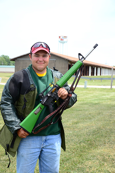Nash Neubauer of Amston, CT, was the overall winner in the junior EIC match.