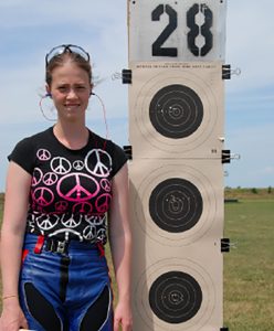 Russell Evans, one of the instructors at the Junior Camp, said Marisca made a lasting impression on him with her attitude, ability and willingness to work.